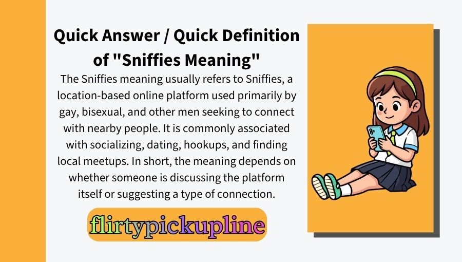 Sniffies Meaning