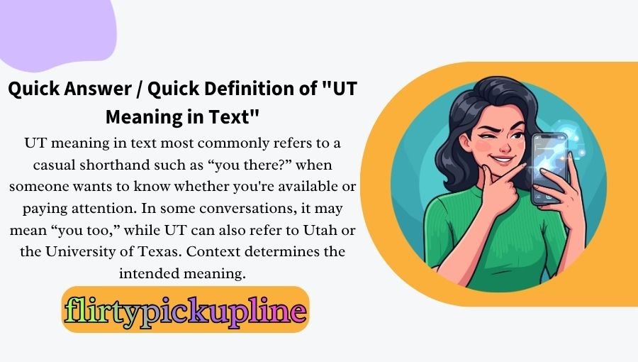 UT Meaning in Text