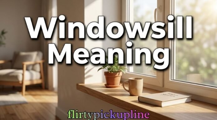 Windowsill Meaning Windowsill Meaning
