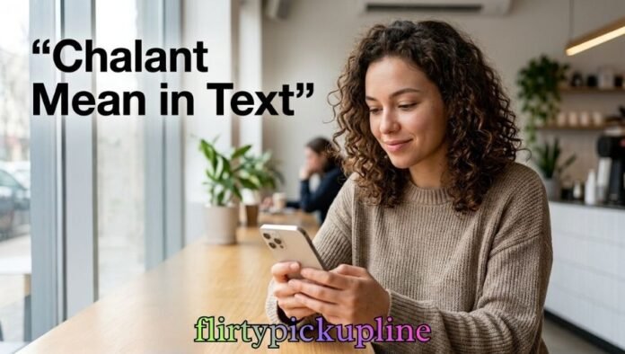 Chalant Mean in Text Chalant Mean in Text