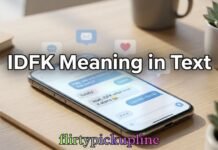 IDFK Meaning in Text IDFK Meaning in Text