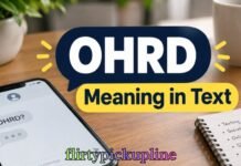 OHRD Meaning in Text OHRD Meaning in Text